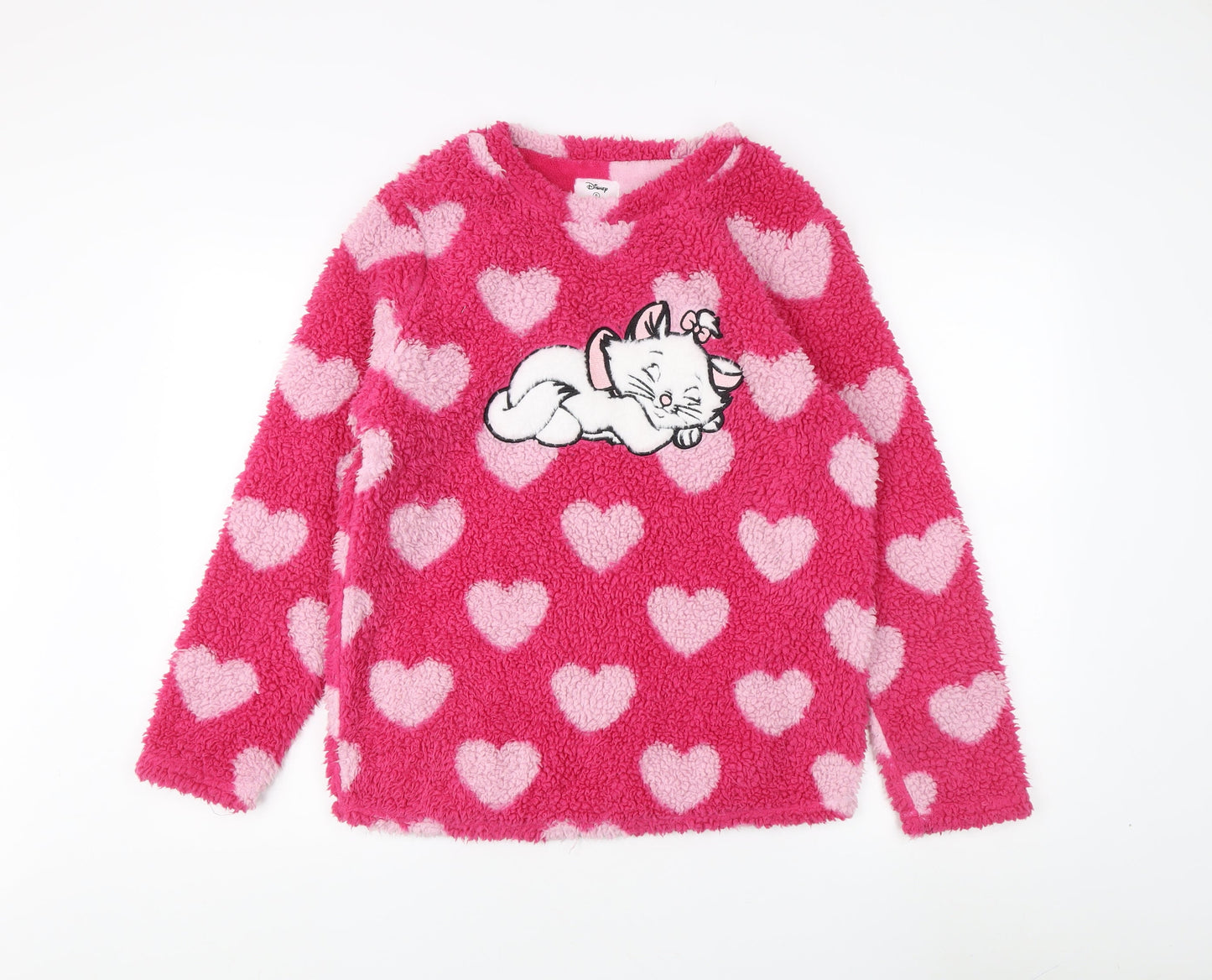 Disney Women's Pink Fleece Jumper, Size 10-12