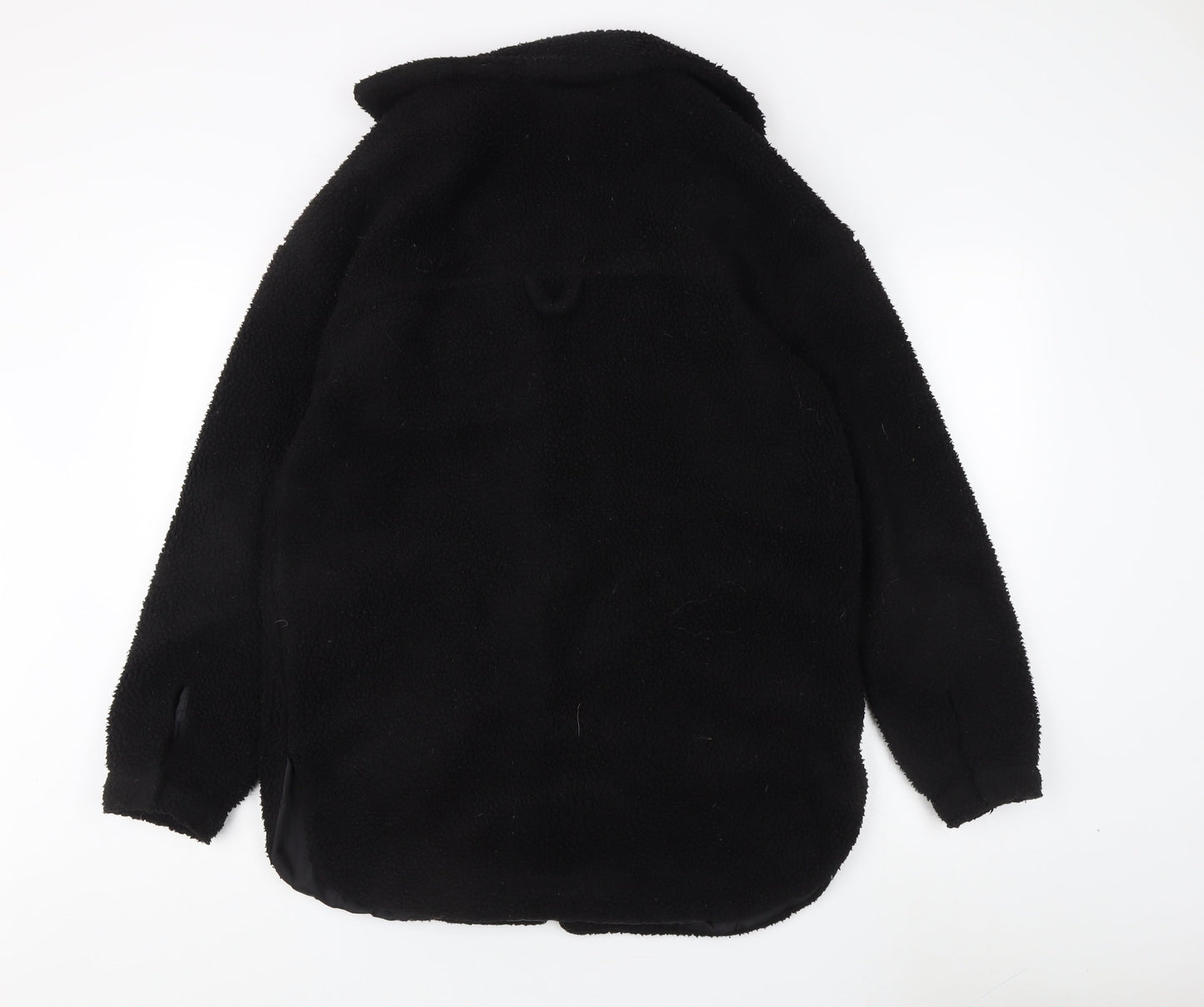 Womens UK Size S Brave Soul Black Basic Coat