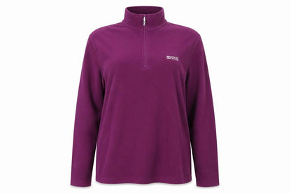 Womens UK Size 16 Regatta Purple Henley Sweatshirt