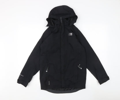 Karrimor Boys Black Mid-Length Water Repellent Jacket 11-12Y