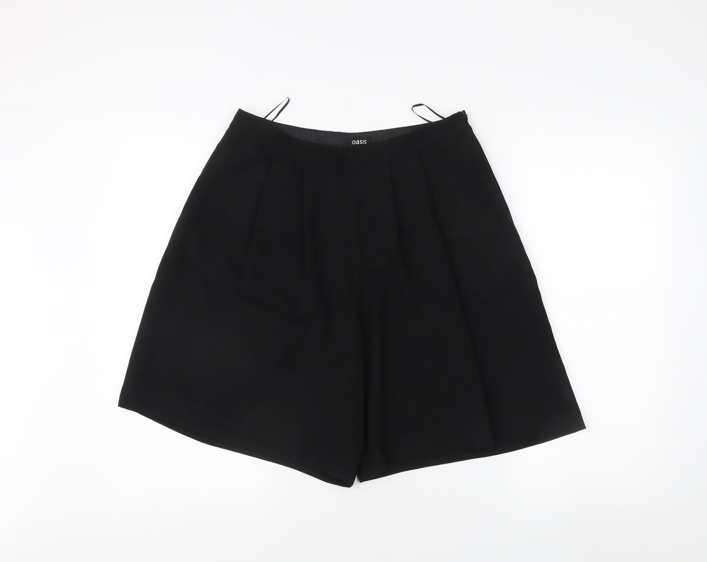 Oasis Women's Black Bermuda Shorts Size 10