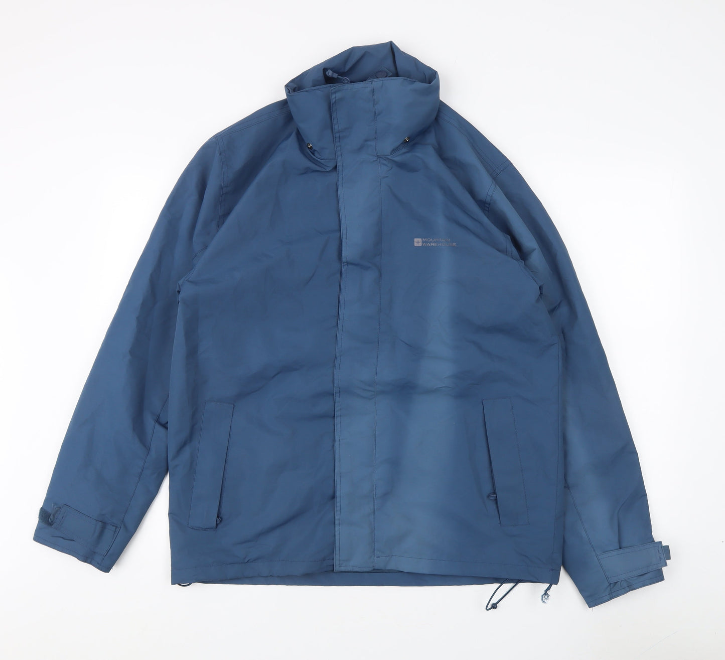 Mens UK Size S Mountain Warehouse Blue Windbreaker Coat