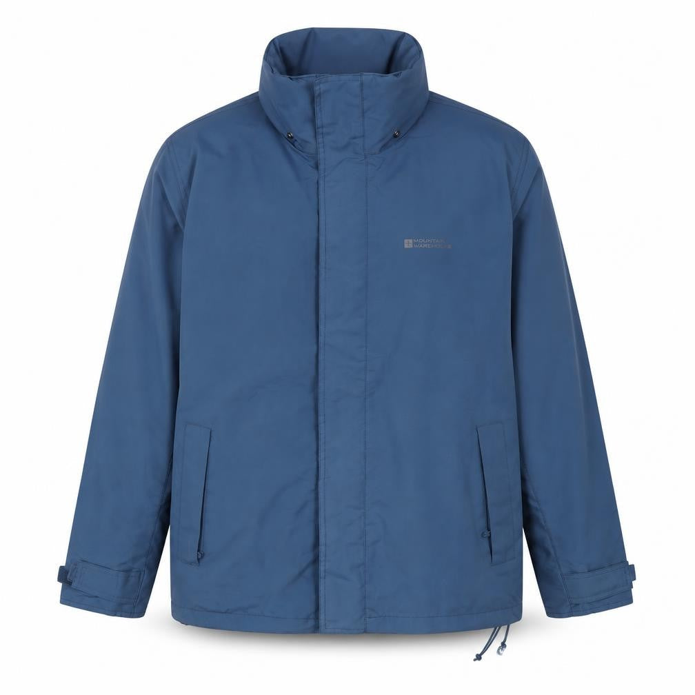 Mens UK Size S Mountain Warehouse Blue Windbreaker Coat