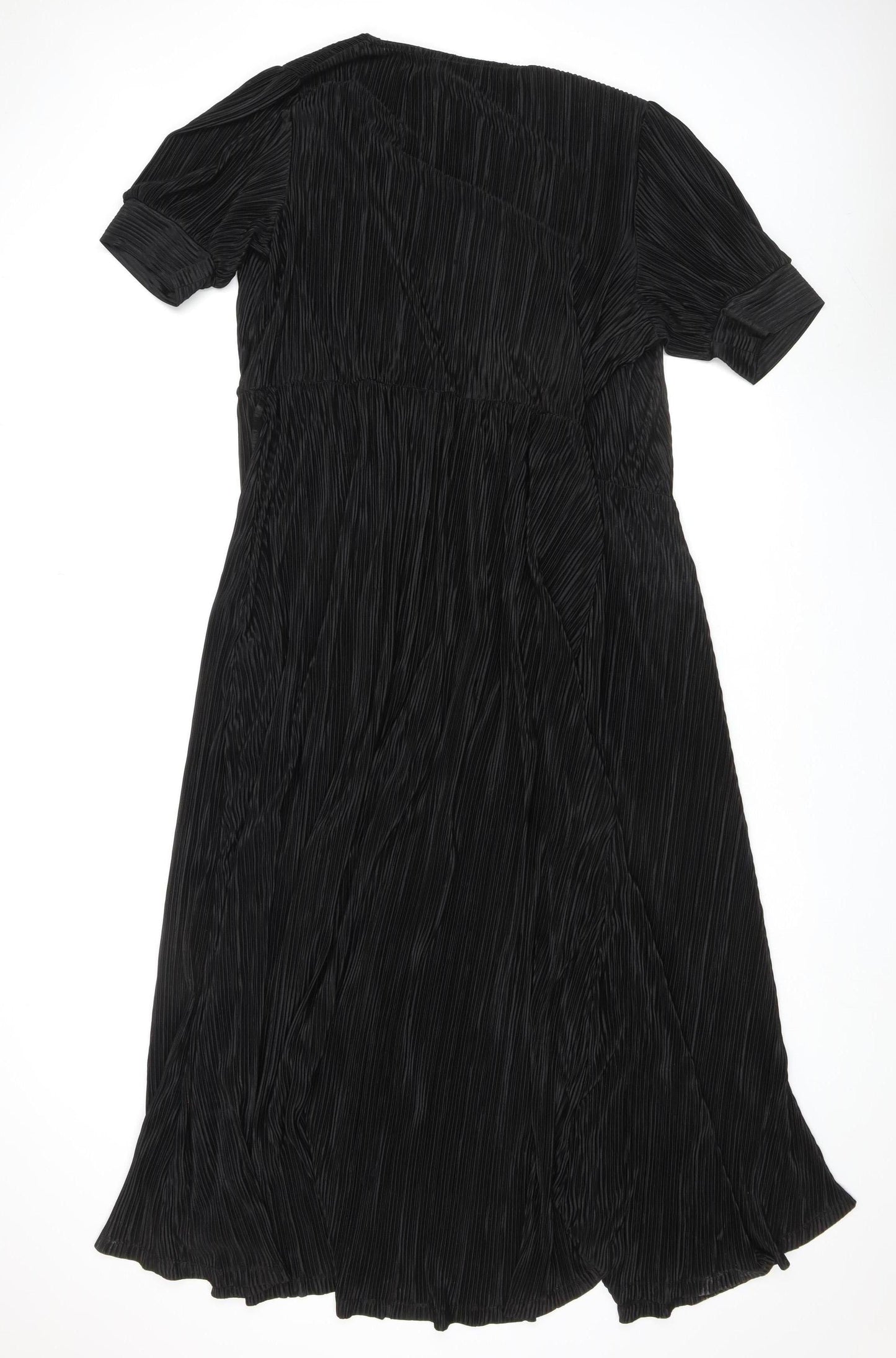 Very Women's Black Dress, Size 14, Woven Fabric