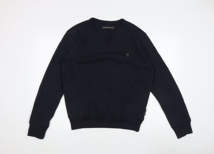 Mens UK Size S French Connection Black Pullover Sweatshirt