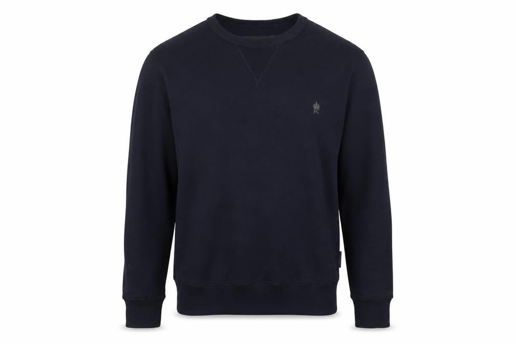 Mens UK Size S French Connection Black Pullover Sweatshirt
