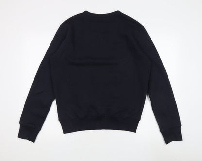 Mens UK Size S French Connection Black Pullover Sweatshirt
