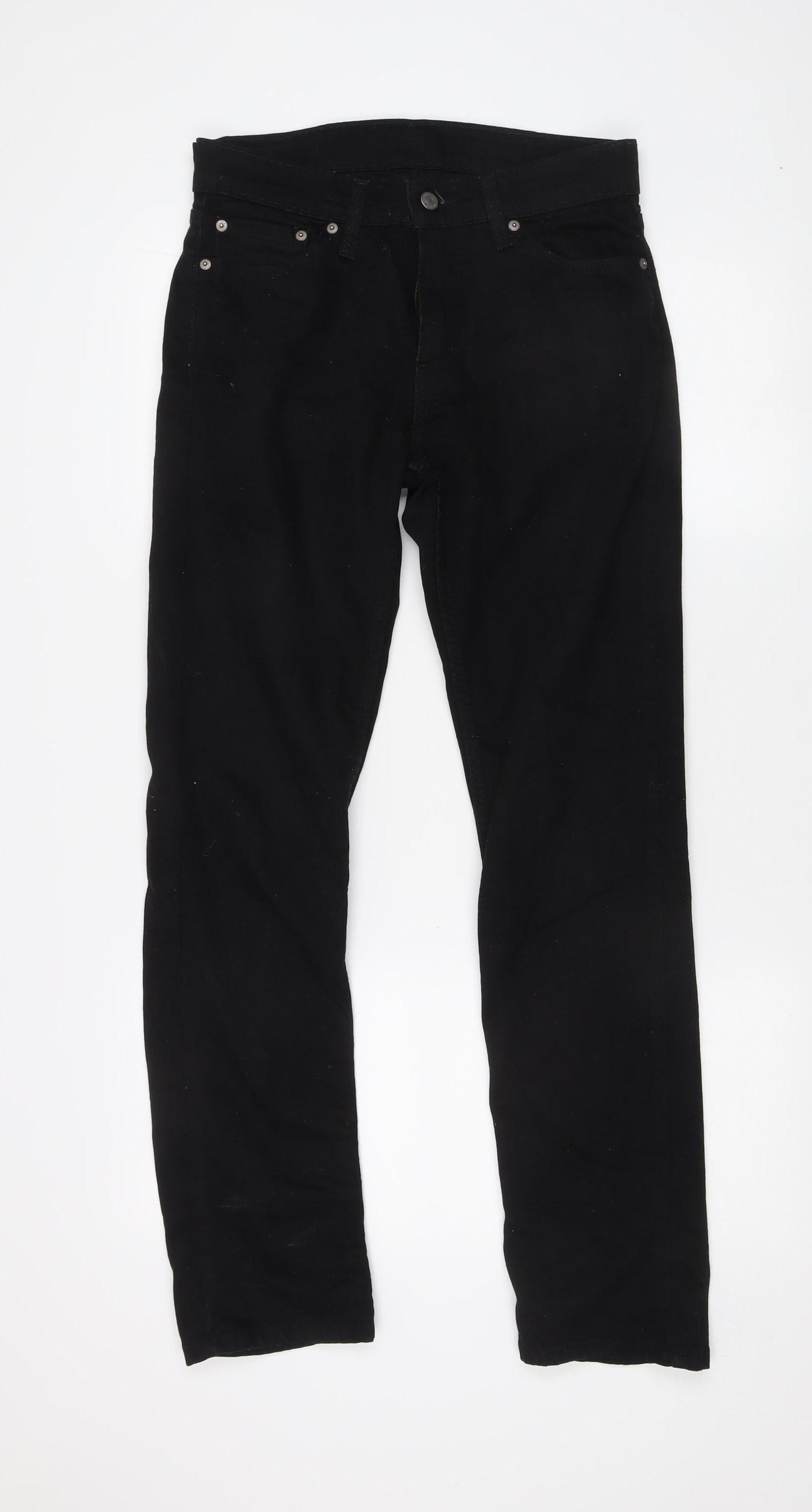 Levi's Black Slim Fit Denim Jeans for Men