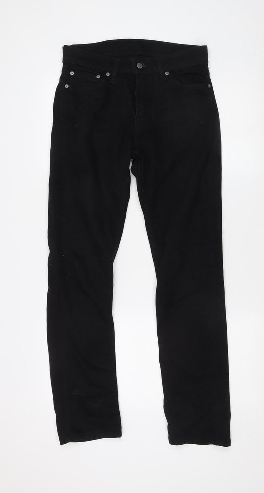 Levi's Black Slim Fit Denim Jeans for Men