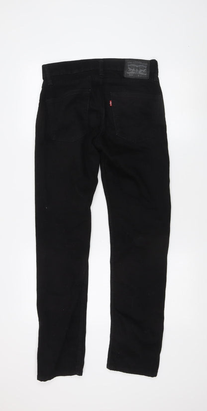 Levi's Black Slim Fit Denim Jeans for Men