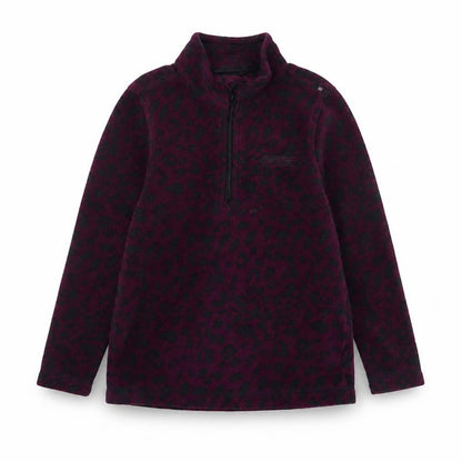 Front view of Regatta girls’ multicoloured 3-4 years animal print pullover