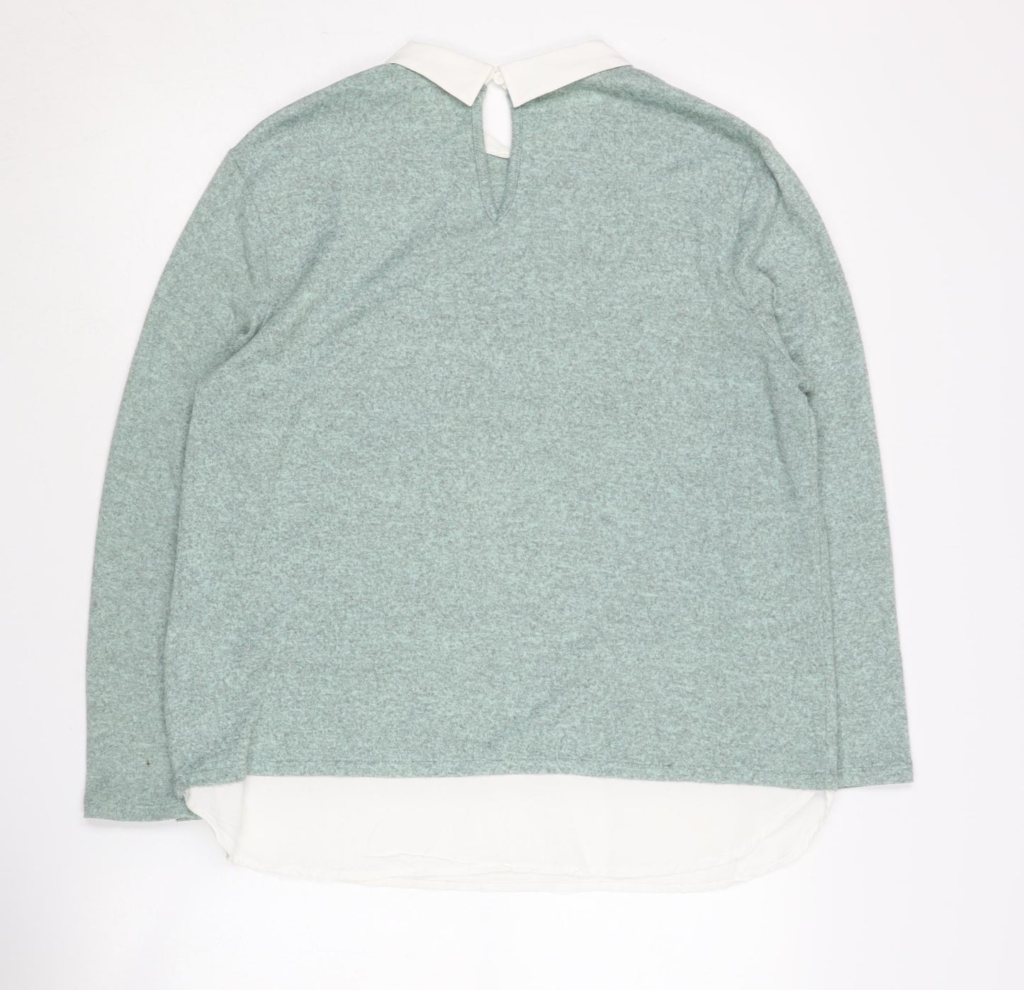 Womens UK Size L Jacqueline de Yong Green Pullover Jumper