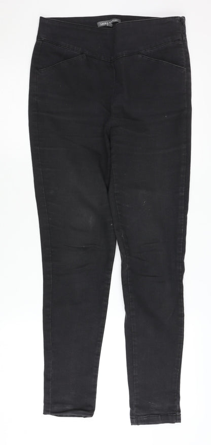 Laura Ashley Black Women Jegging Slim Jeans Size 8