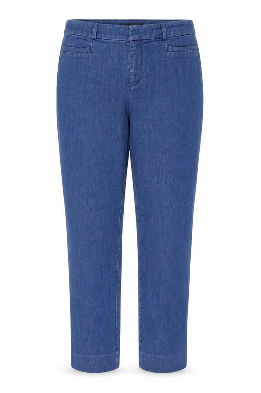 Womens UK Size 6 Banana Republic Regular Fit Chino Blue Trousers