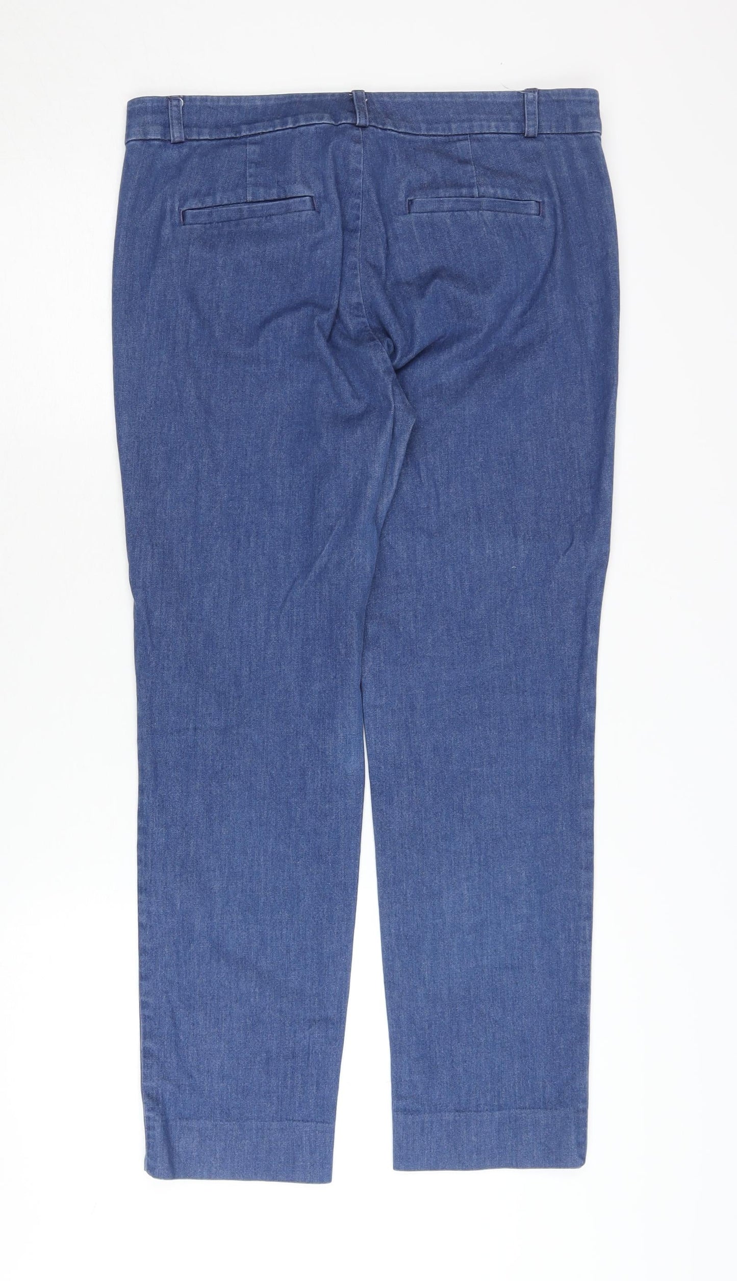 Banana Republic Women's Blue Chino Trousers - Size 6