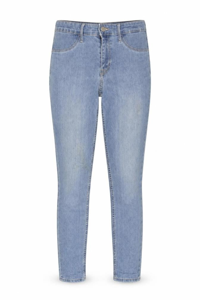 Womens UK Size 28 H&M Regular Fit Ankle Blue Jeans