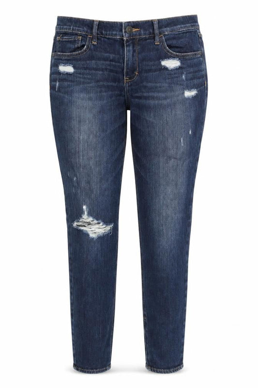 Womens UK Size 6 Abercrombie & Fitch Regular Fit Skinny Blue Jeans