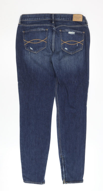 Abercrombie & Fitch Women's Blue Skinny Jeans Size 6