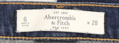 Abercrombie & Fitch Women's Blue Skinny Jeans Size 6