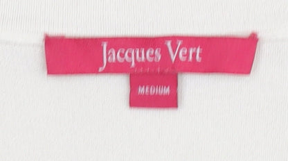 Womens UK Size M Jacques Vert Ivory Pullover Jumper
