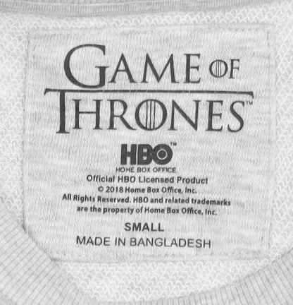 HBO Unisex Grey Game of Thrones Sweatshirt S
