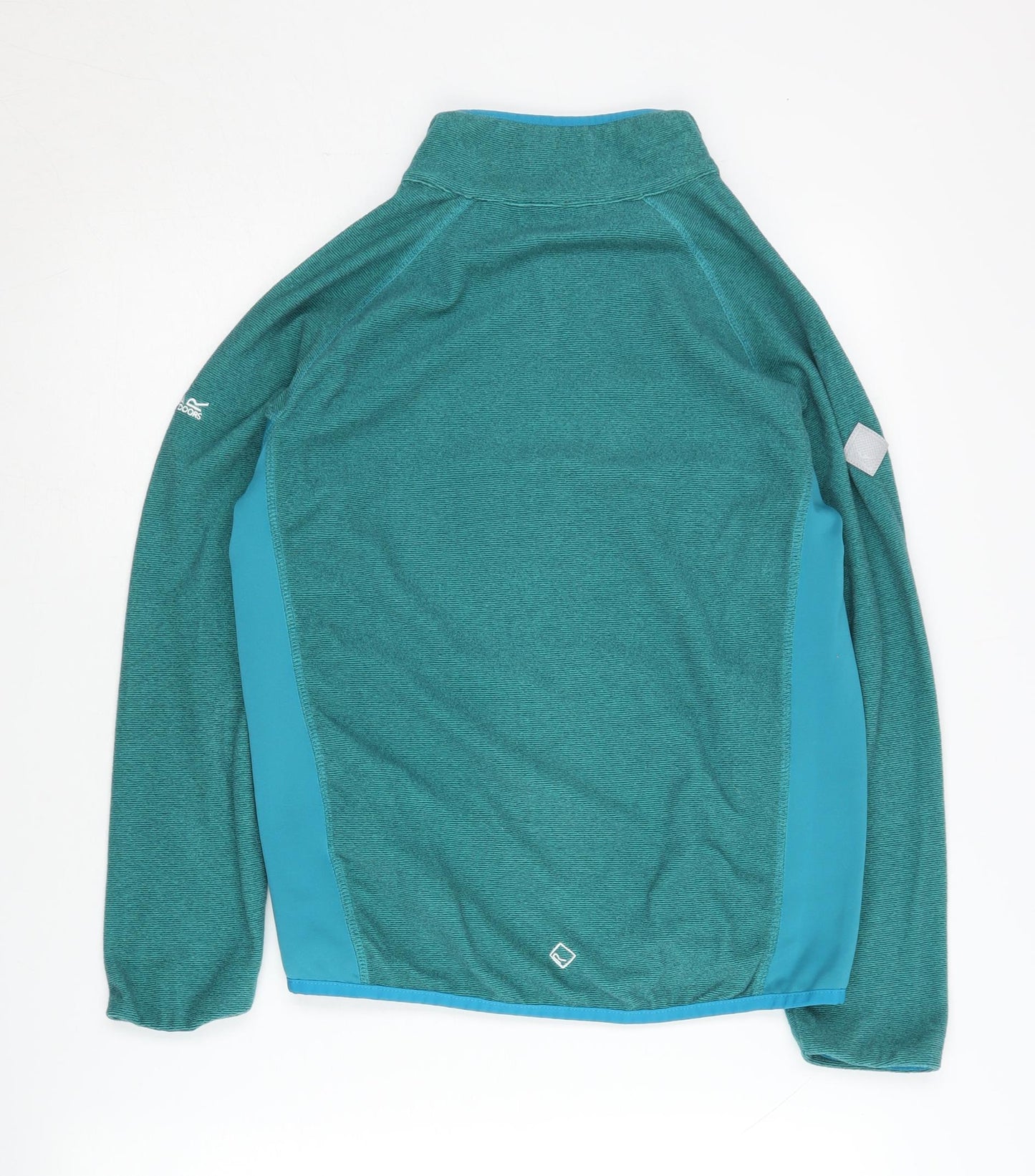 Regatta Boys Green Track Jacket 12-13 Years - Lightweight Outdoor