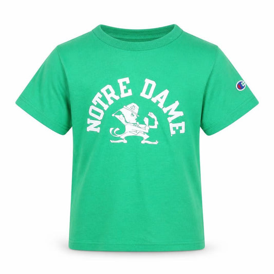 Champion Boys Green Graphic Print T-Shirt XS 4-5 Years