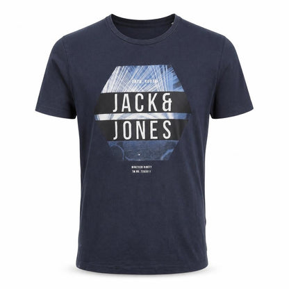 Mens UK Size S JACK & JONES Blue  T-Shirt