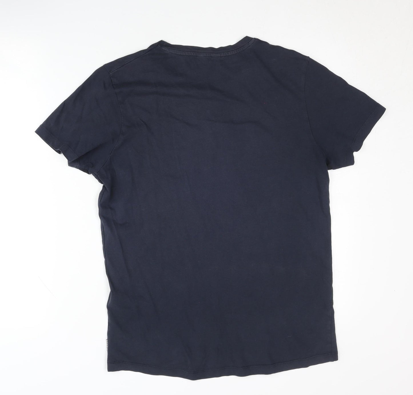 Mens UK Size S JACK & JONES Blue  T-Shirt