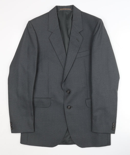 Mens UK Size 38 Centaur Regular Grey Suit Jacket