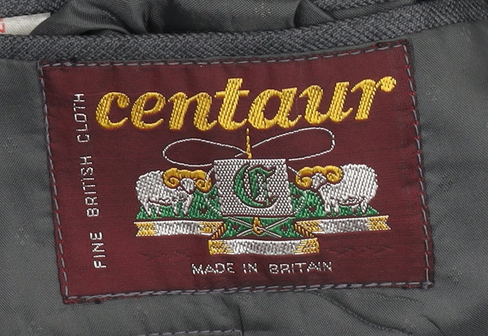 Mens UK Size 38 Centaur Regular Grey Suit Jacket