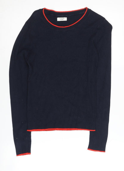 Womens UK Size L Jacqueline de Yong Black Pullover Jumper