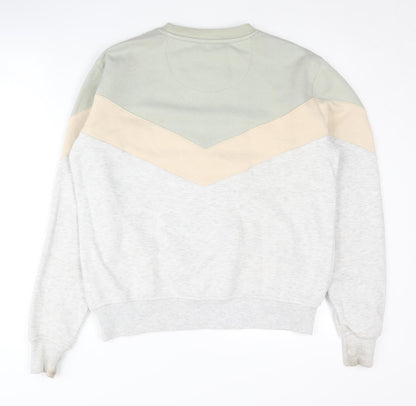 SoulCal Women's Sweatshirt Grey Beige Size 8