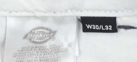 Dickies Men's Grey Chino Trousers, Slim Fit, Size 30