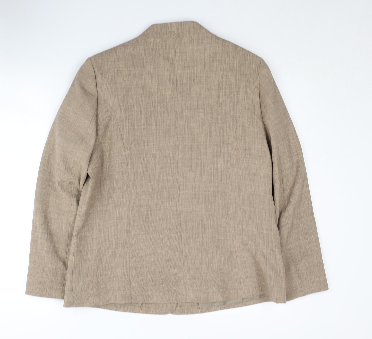 Honor Millburn Women’s Beige Suit Jacket Size 14