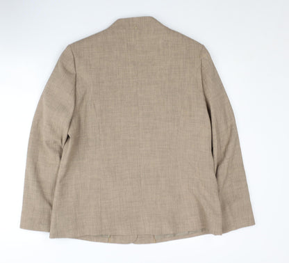Honor Millburn Women’s Beige Suit Jacket Size 14