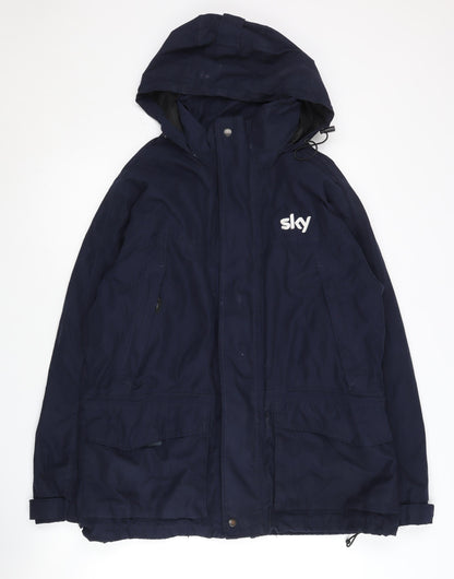 Mens UK Size M Regatta Blue Parka Coat