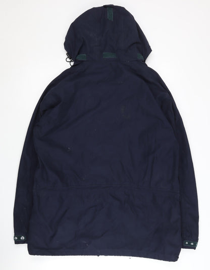 Mens UK Size M Regatta Blue Parka Coat