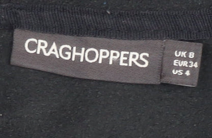 Craghoppers Women's Black Fleece Sweatshirt, Size 8, Hiking