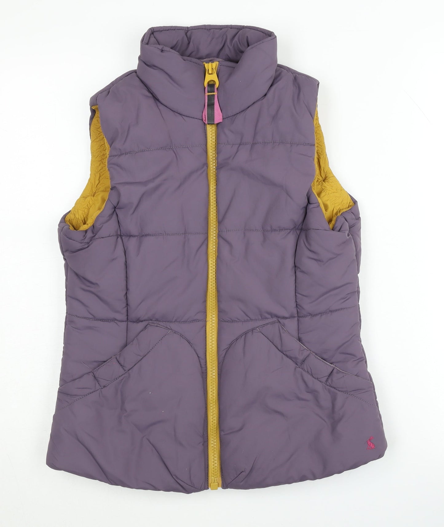 Womens UK Size 10 Joules Purple Puffer Jacket