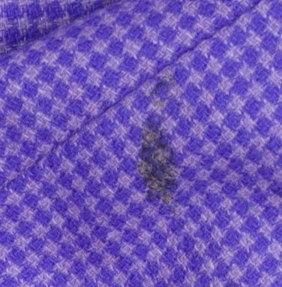 Eastex Women's Purple Check Pencil Skirt, Size 12