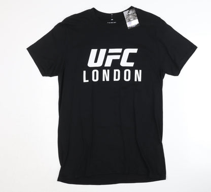 Mens UK Size M UFC Black  T-Shirt