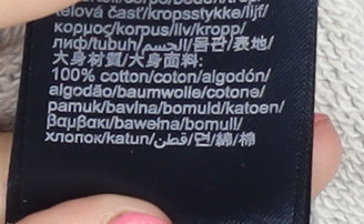 Tommy Hilfiger Men's Grey Logo Sweatshirt, S, Pullover, Cotton