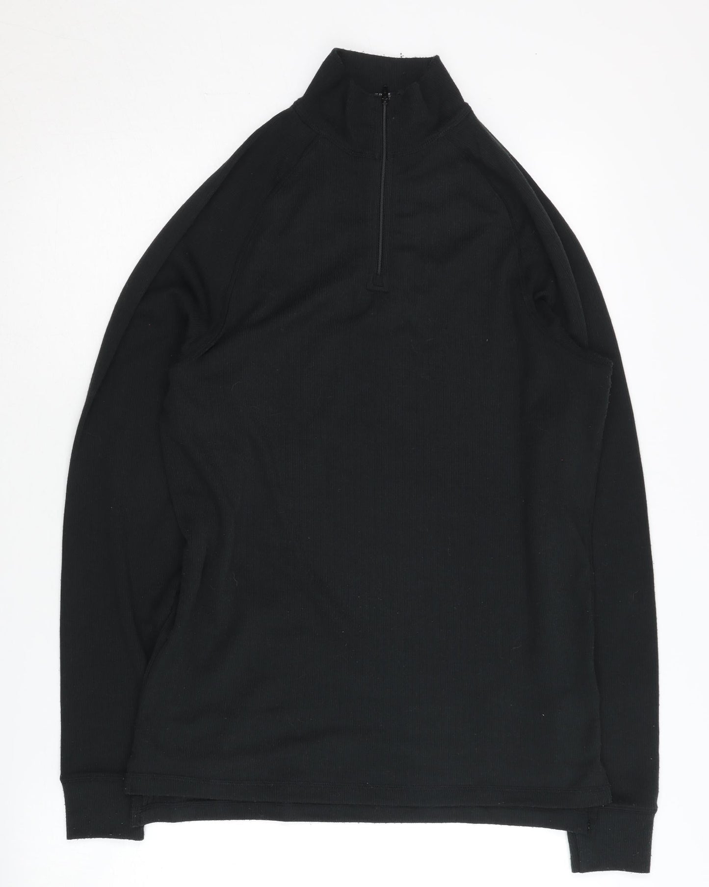 Trespass Men's Black Medium Zip Sweatshirt