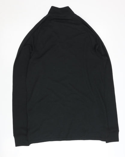 Trespass Men's Black Medium Zip Sweatshirt