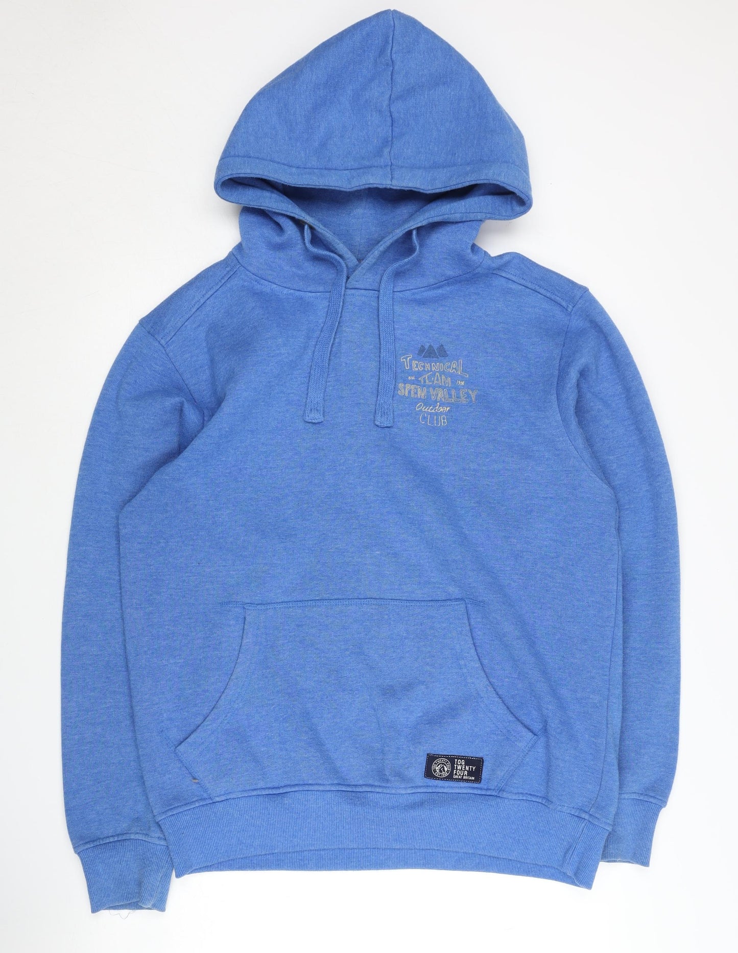 Mens UK Size M Tog Twenty Four Blue Pullover Hoodie
