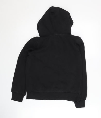 H&M Boys Black Hogwarts Hoodie Pullover Size 11 Years