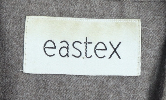 Eastex Women's Brown Blazer Size 16, Classic Two-Button