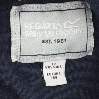 Regatta Boys Blue Fleece Pullover Sweatshirt Size 13