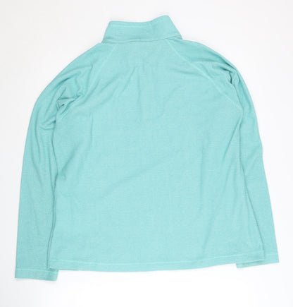 Regatta Women's Blue Size 16 Sweatshirt Mock Neck